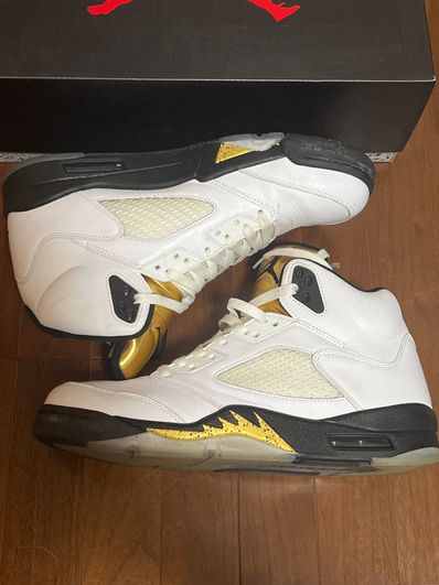 Air jordan 5 hot sale olympic