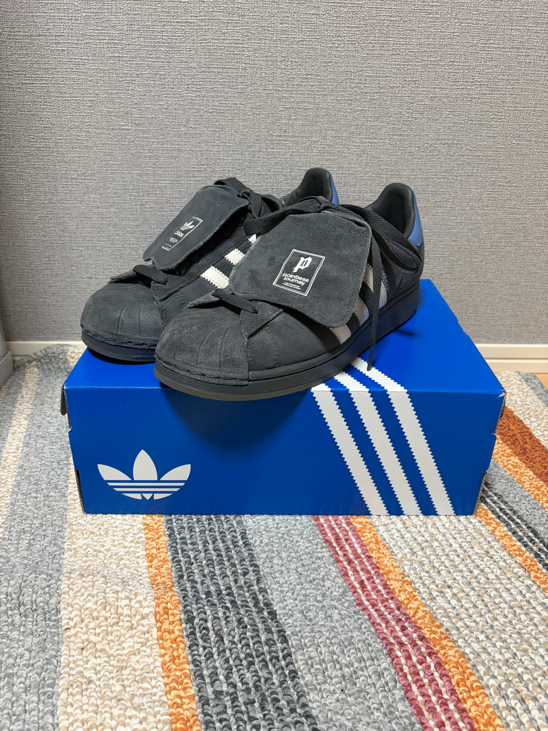 atmos × POINTLESS JOURNEY (King Gnu Daiki Tsuneta) × Superstar 2 "DGH Solid Grey"