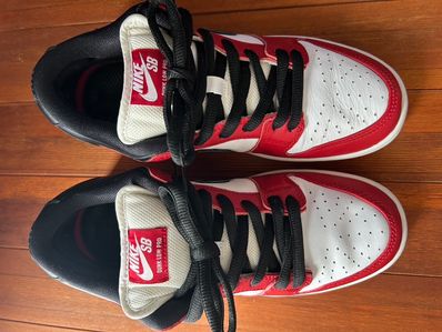 Nike SB Dunk Low Pro "J-Pack Chicago/Varsity Red and White"