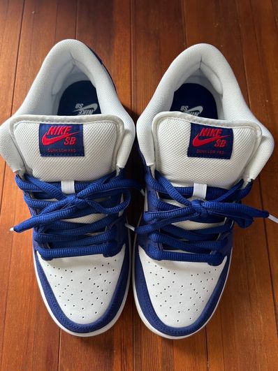 Nike SB Dunk Low "Los Angeles Dodgers/Deep Royal Blue"