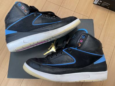 AIR JORDAN 2 RETRO "BLACK/PINK FIRE-PHOTO BLUE-ATOMIC ORANGE"