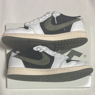 Travis Scott × Nike Women's Air Jordan 1 Low OG "Medium Olive"
