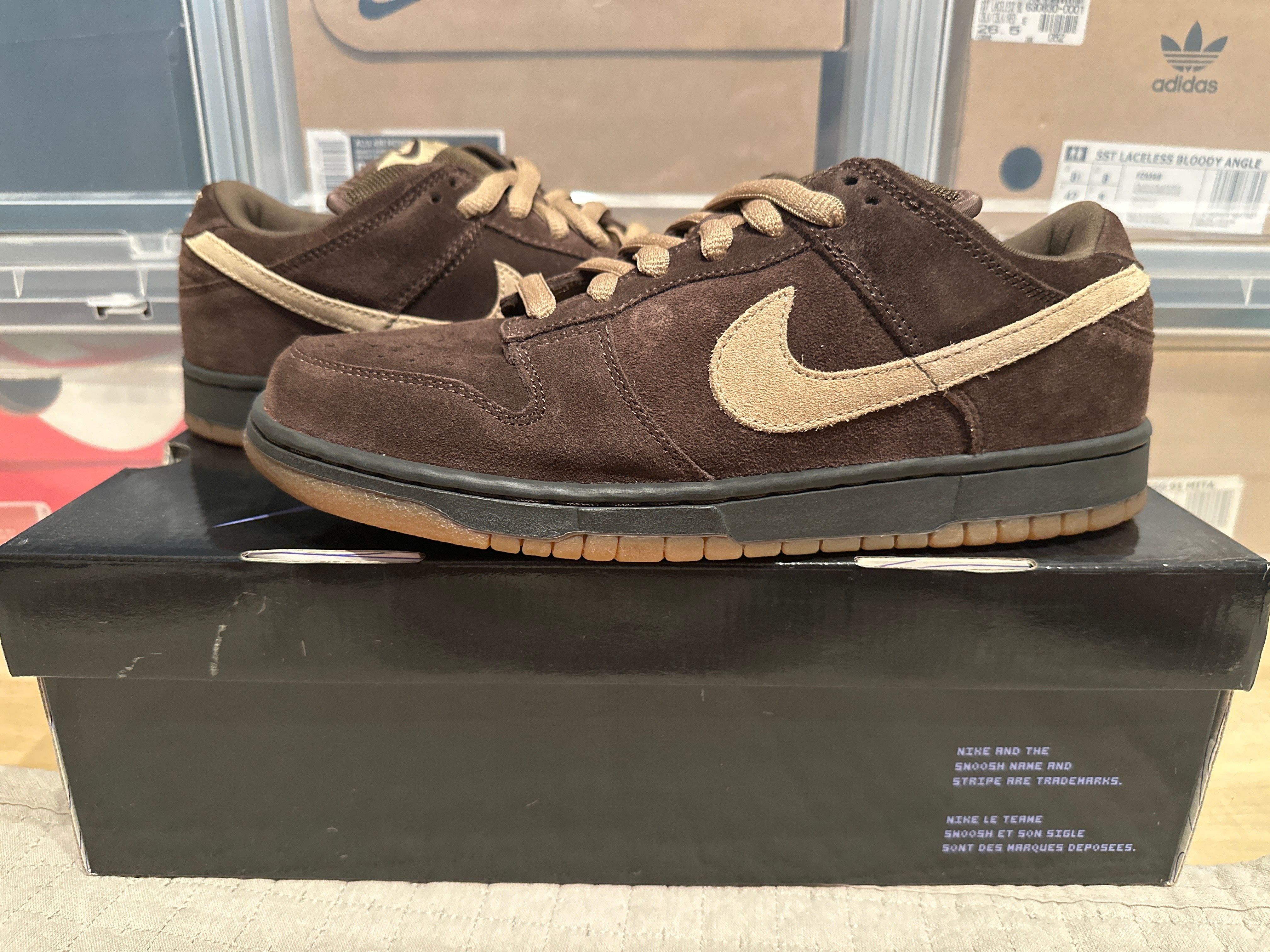 Nike SB Dunk Low Pro "Dark Mocha/Tweed"