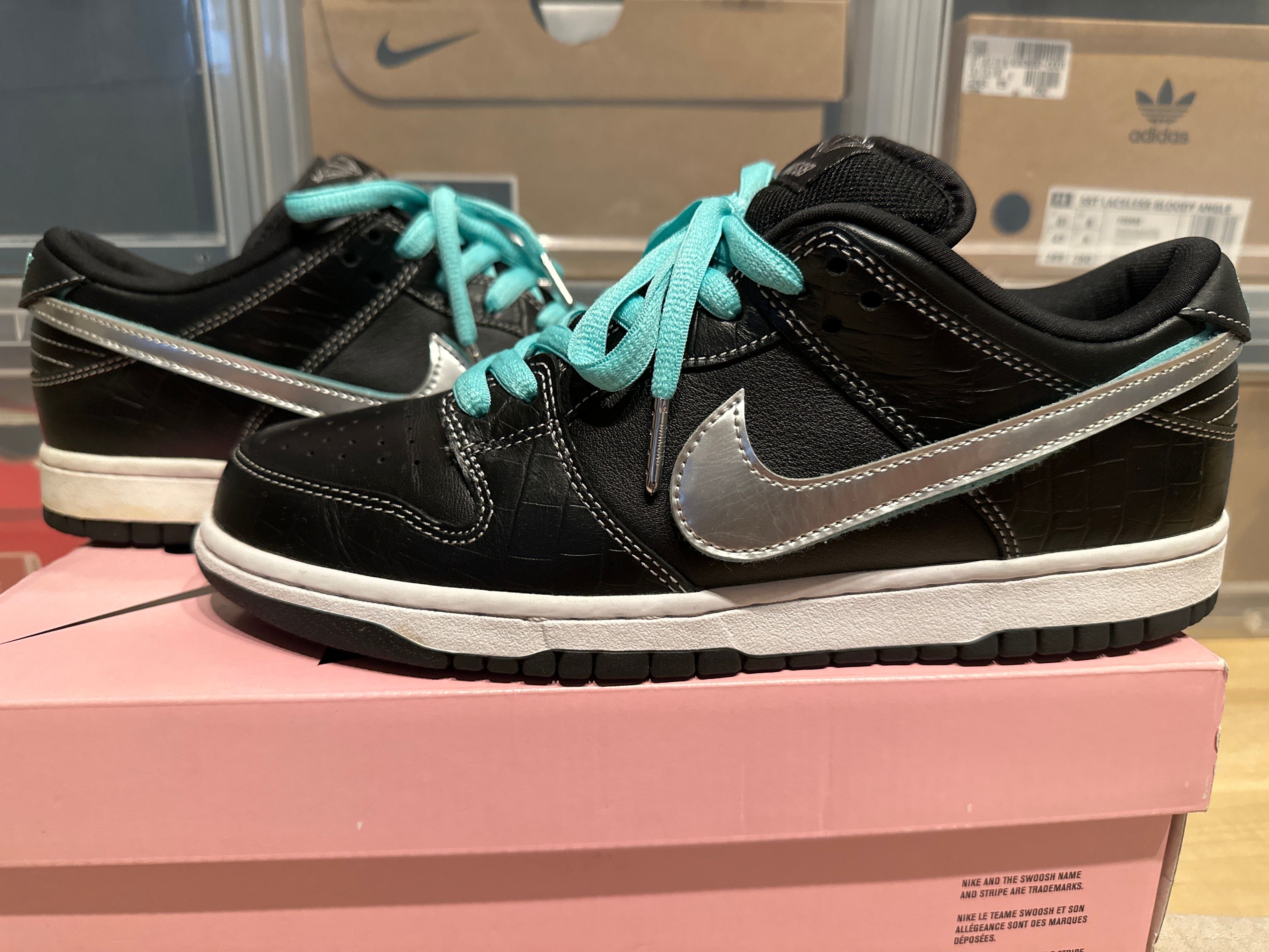 Diamond Supply Co. × Nike SB Dunk Low Pro "Black"