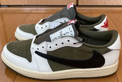Travis Scott × Nike Air Jordan 1 Low OG SP "Reverse Olive"