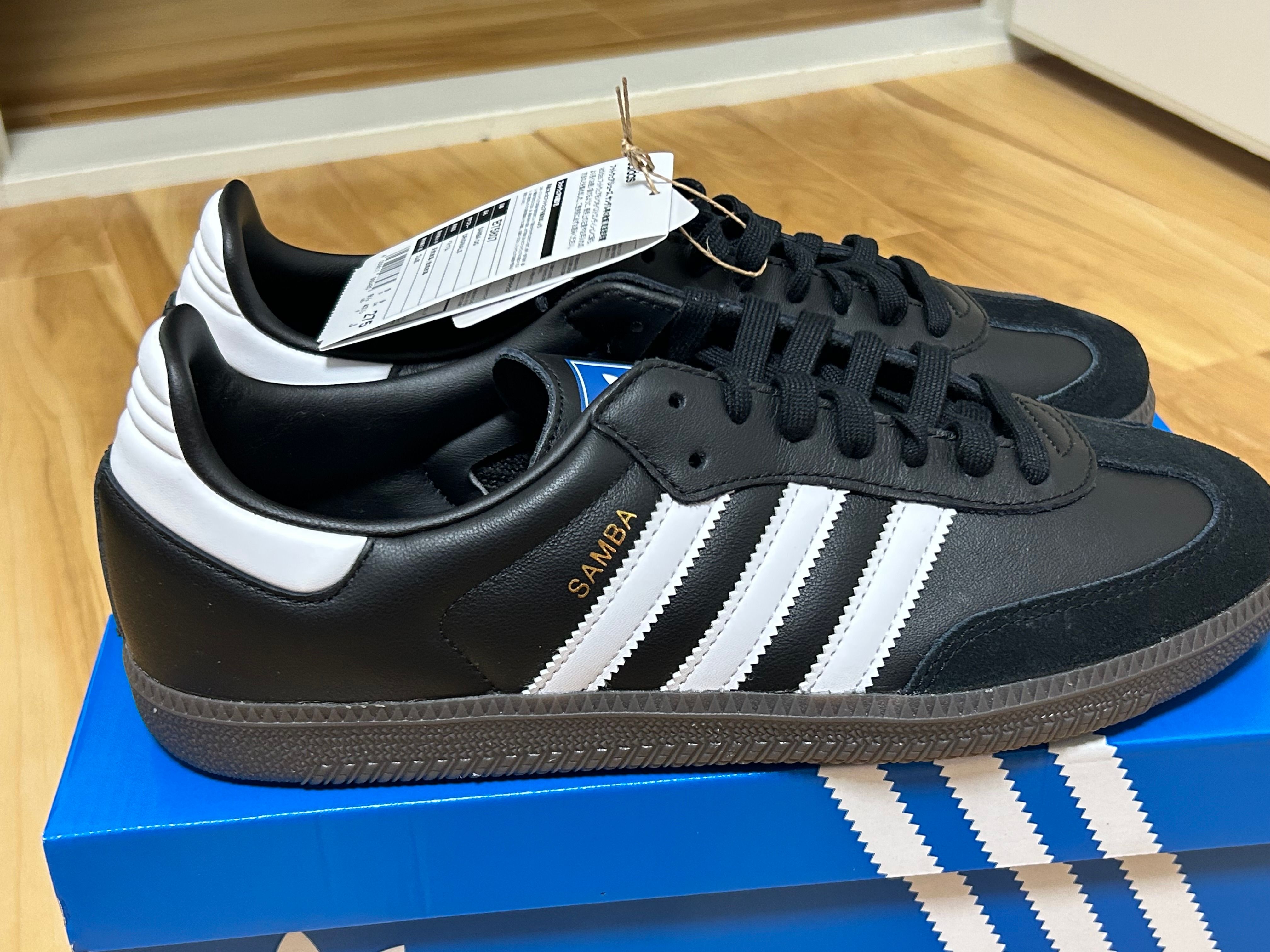 adidas Samba OG "Core Black/Cloud White/Gum"