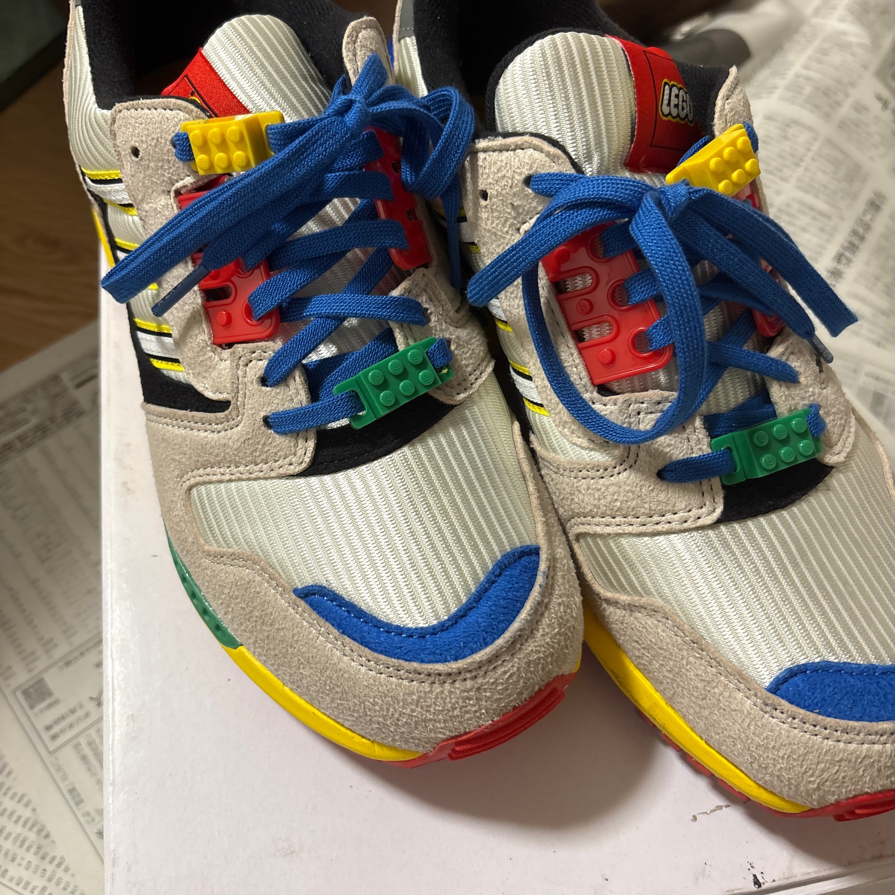 LEGO × adidas ZX 8000 "LEGO"