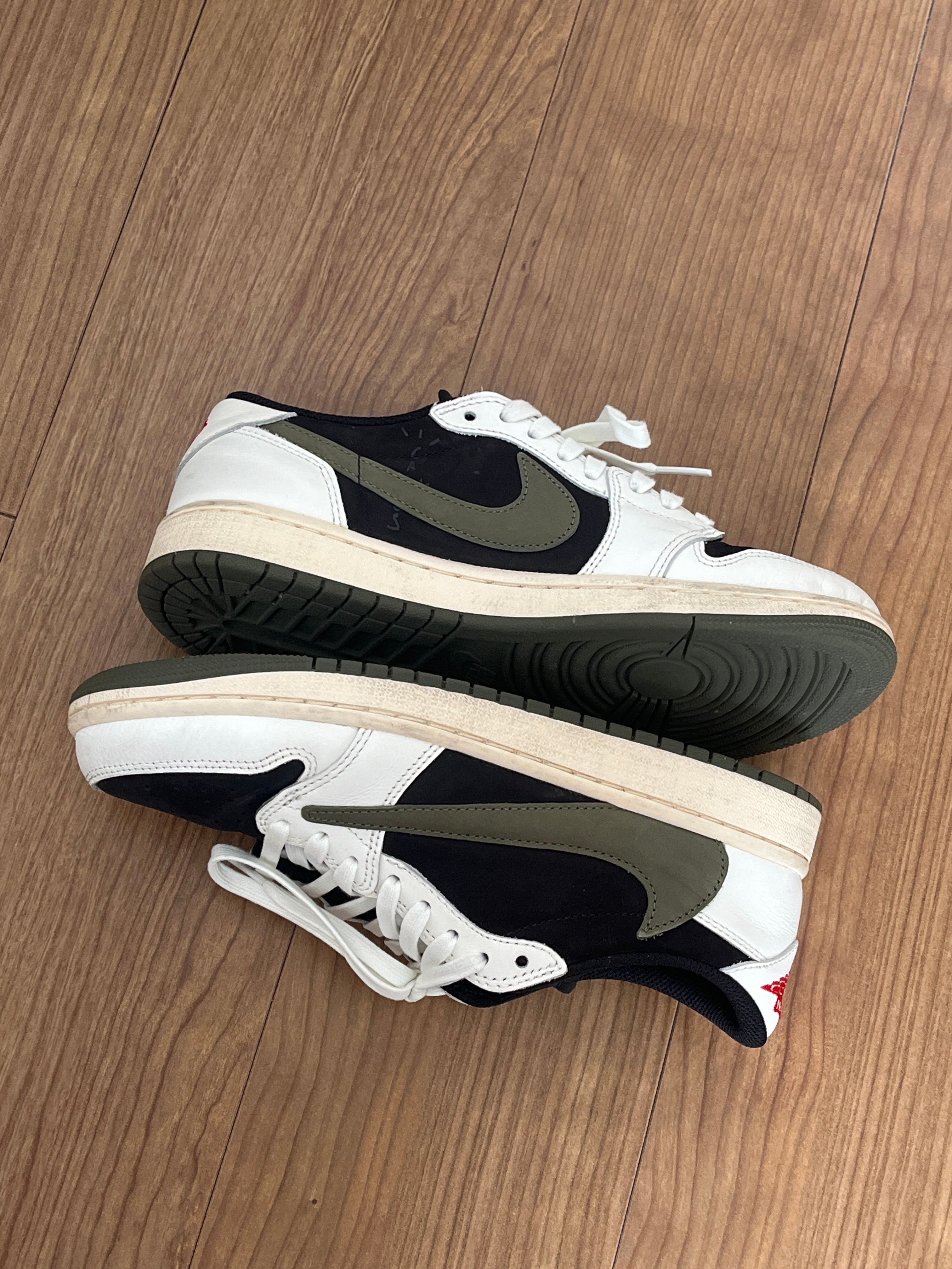 Travis Scott × Nike Women's Air Jordan 1 Low OG "Medium Olive"