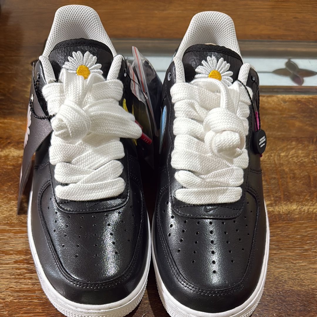 PEACEMINUSONE × Nike Air Force 1 Low '07 Para-Noise 3.0 "Black and Multi-Color" / G-DRAGON