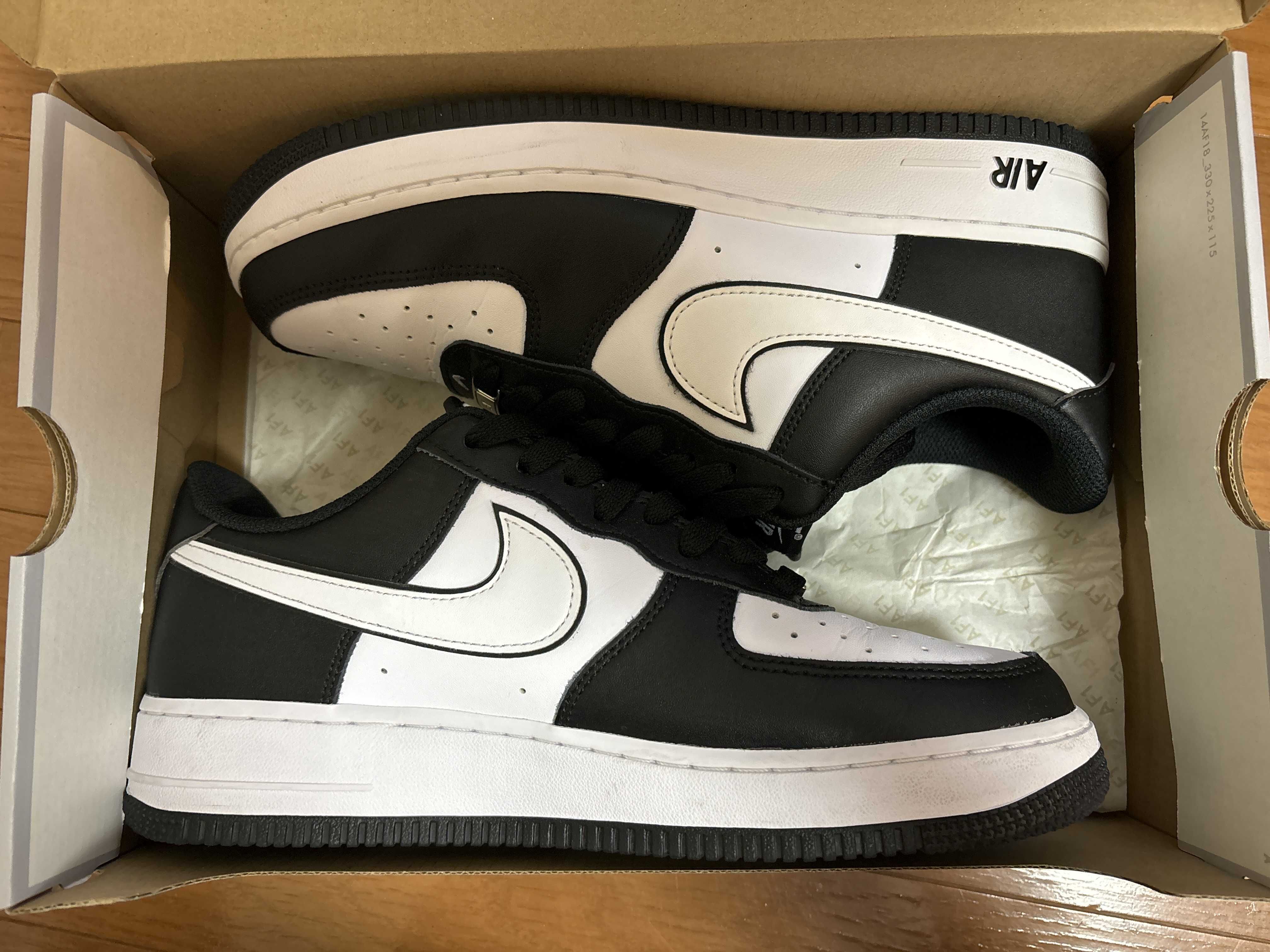 Nike Air Force 1 Low '07 "Black/Black/White"