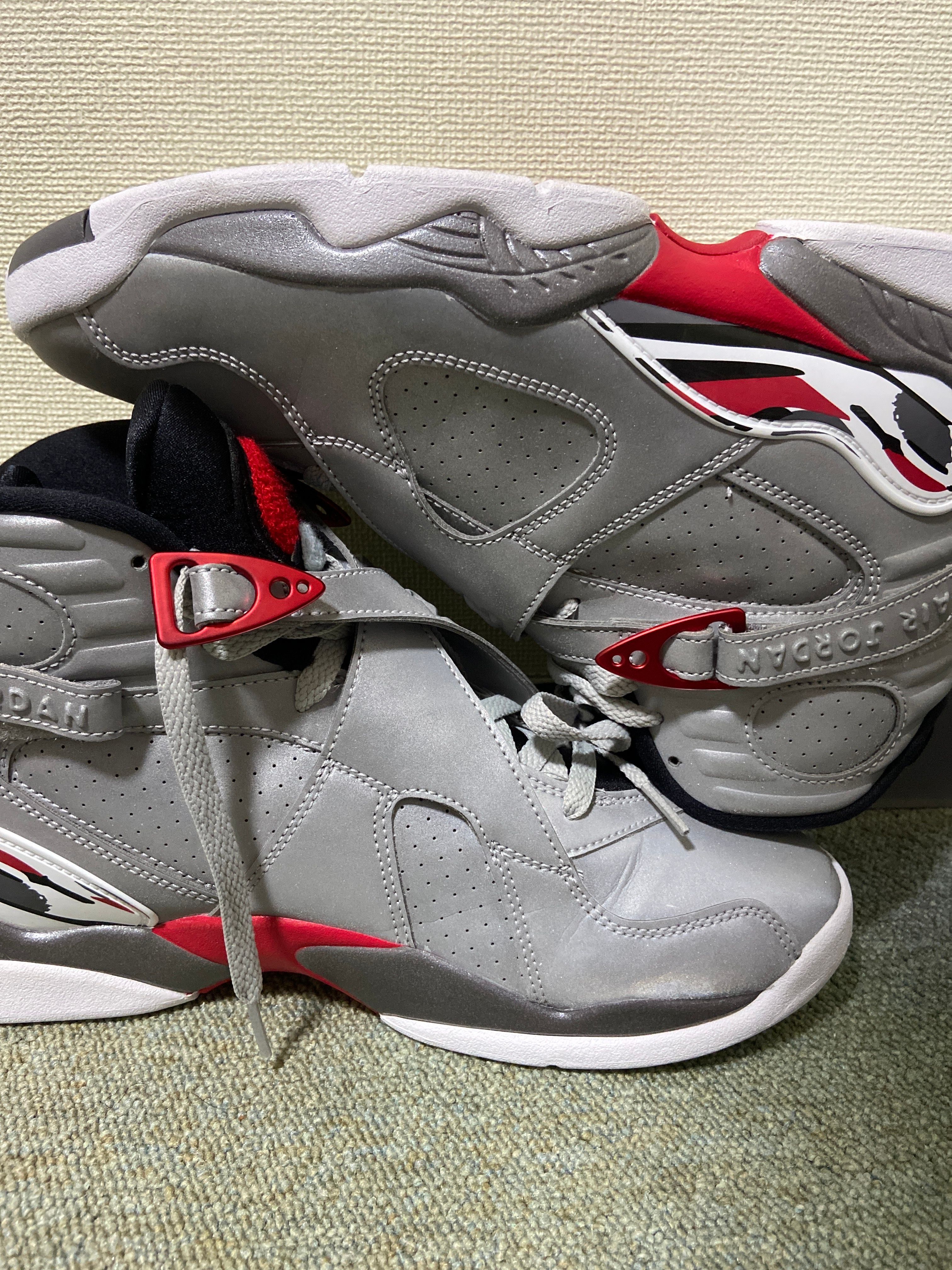 Nike Air Jordan 8 Retro SP "Reflect Silver/Hyper Blue/True Red"