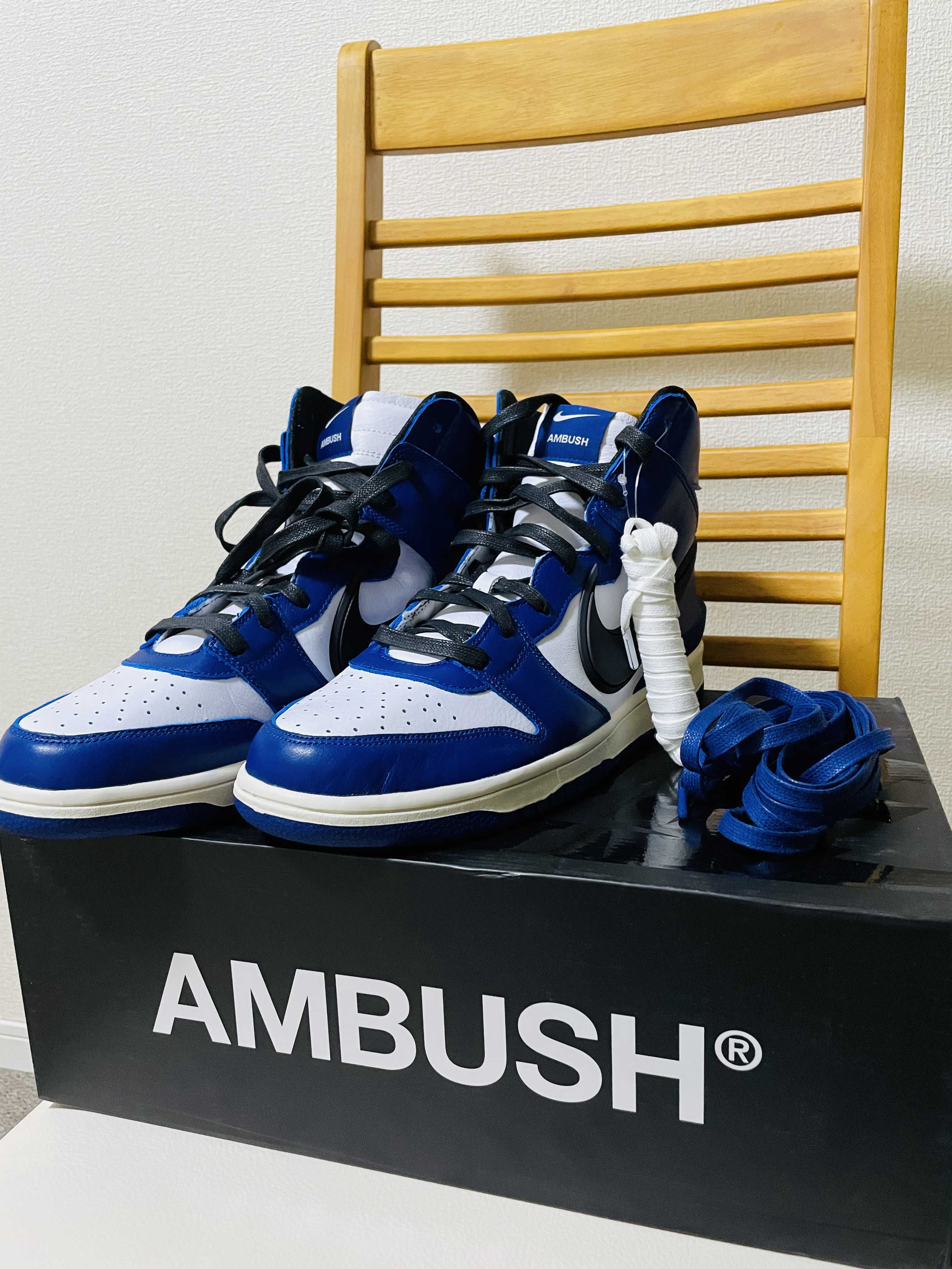 AMBUSH × NIKE DUNK HIGH "DEEP ROYAL"