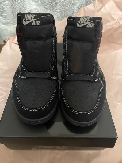 Travis Scott × Nike Air Jordan 1 Low OG SP "Black Phantom"
