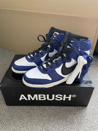 AMBUSH × NIKE DUNK HIGH "DEEP ROYAL"