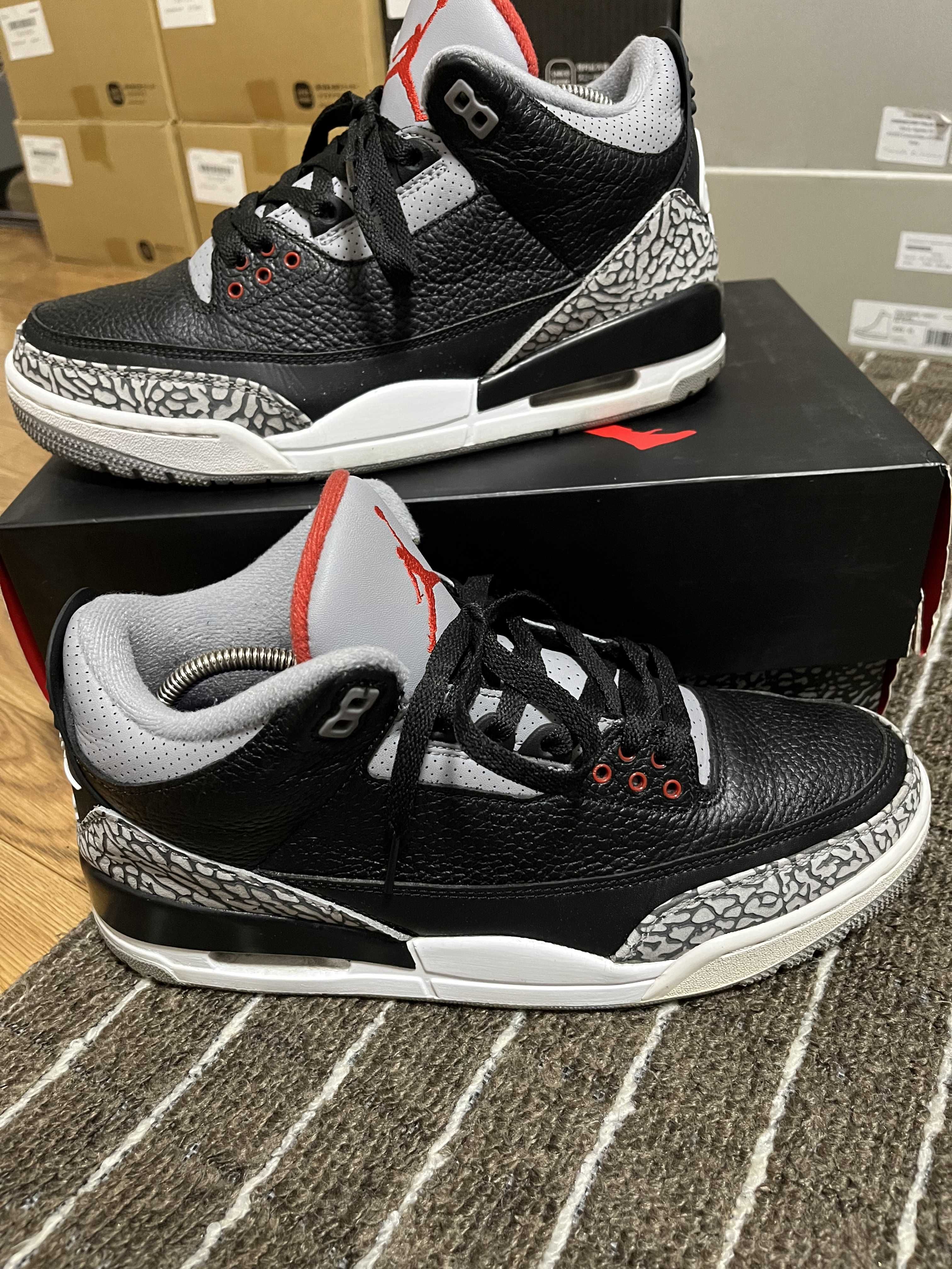 Nike Air Jordan 3 Retro OG "Black Cement" (2018)