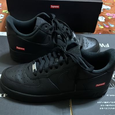 Supreme × Nike Air Force 1 Low "Black"