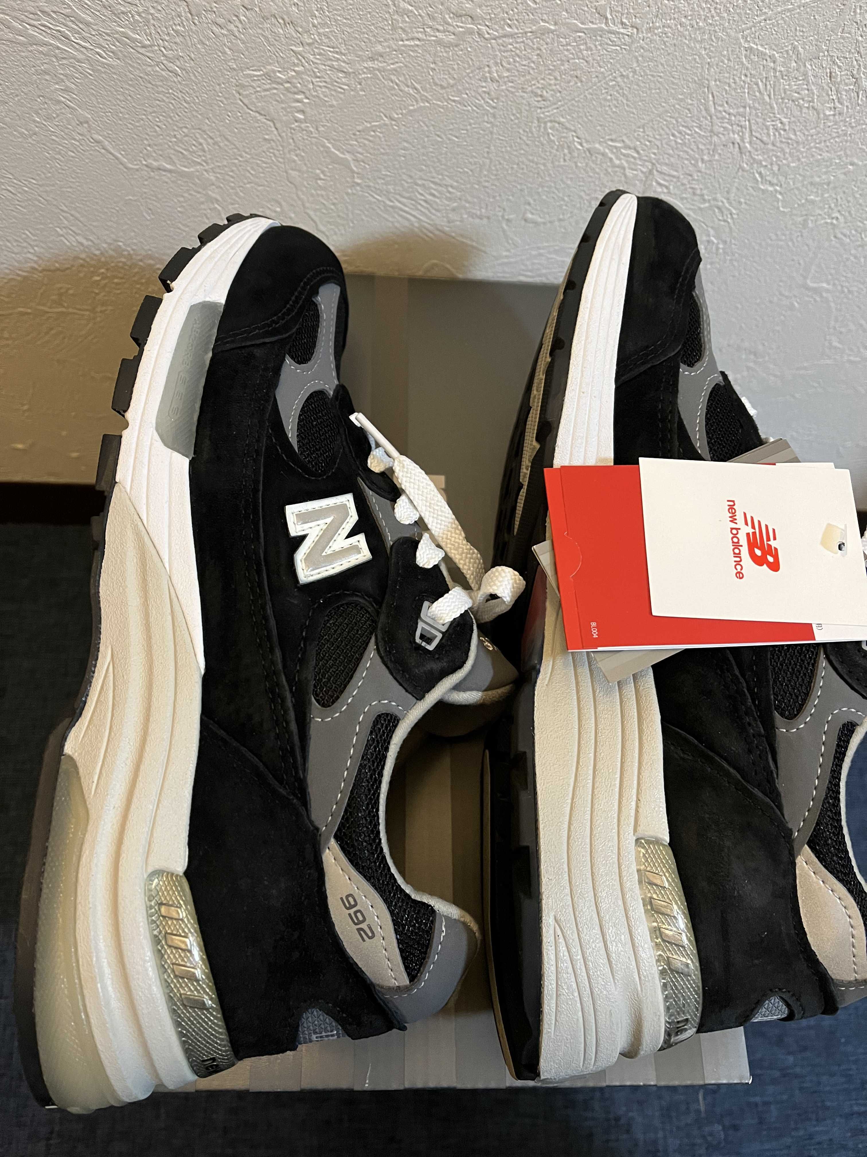 New Balance 992 "Black" (2021)