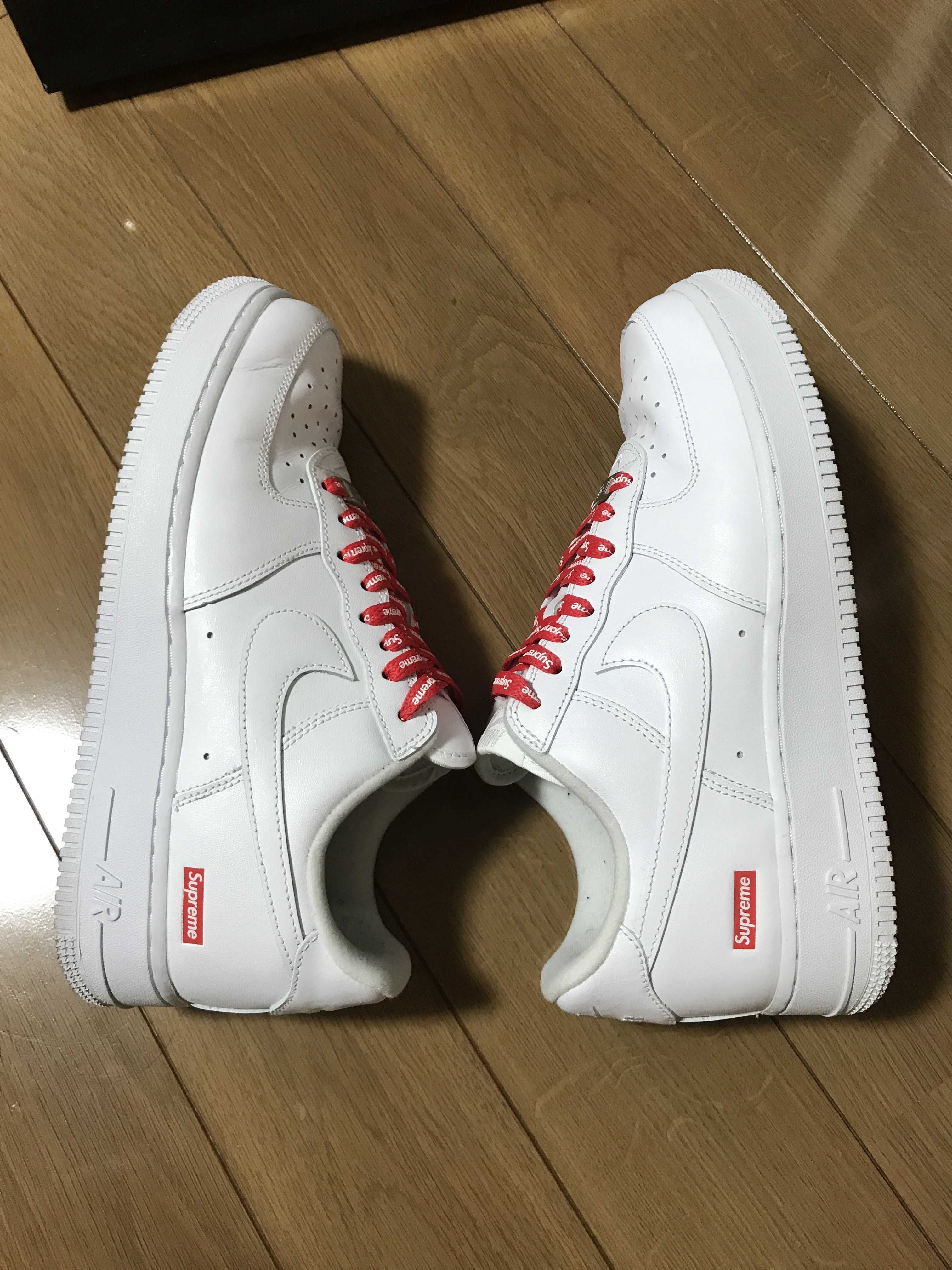 Supreme × Nike Air Force 1 Low "White"