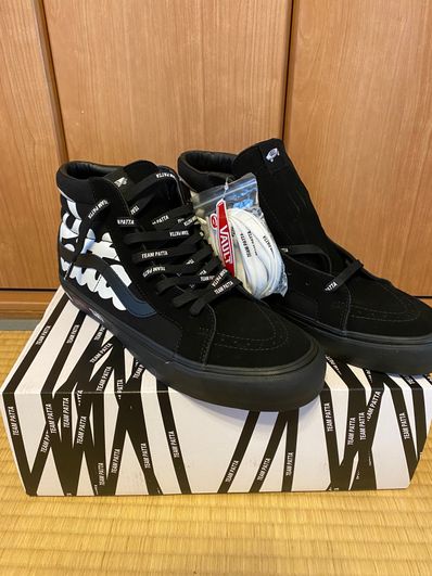PATTA × VANS VAULT LX SK8-Hi "BLACK"