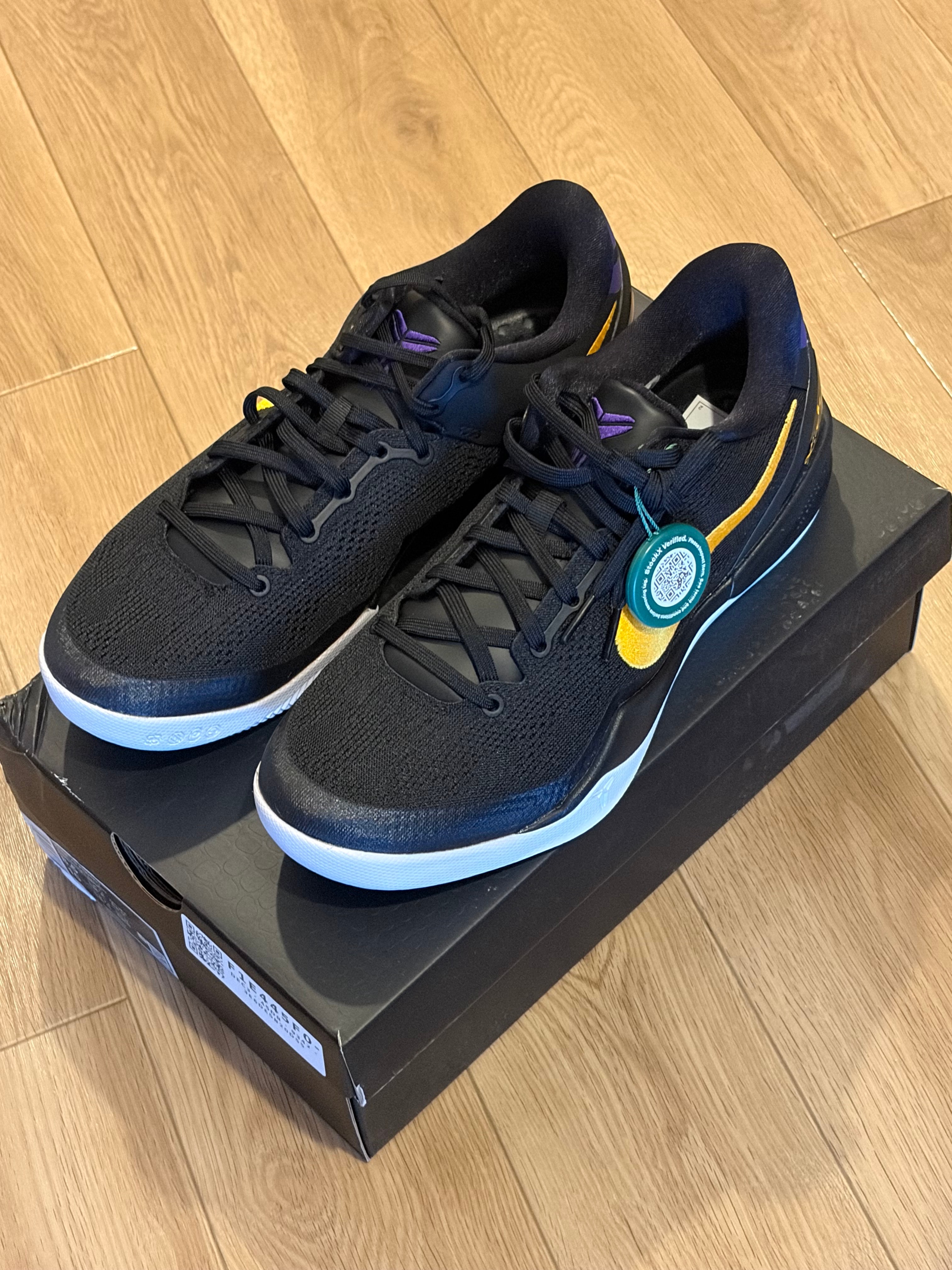 Nike Kobe 8 Protro "Black and University Gold"