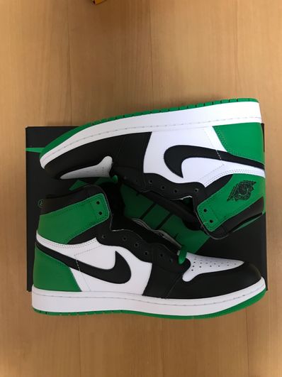 Nike Air Jordan 1 Retro High OG "Celtics/Black and Lucky Green" (2023)