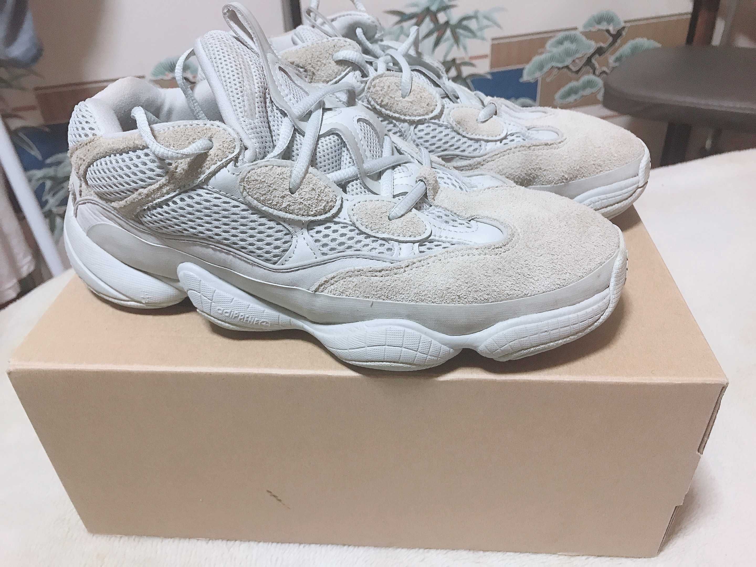 ADIDAS YEEZY DESERT RAT 500 SALT