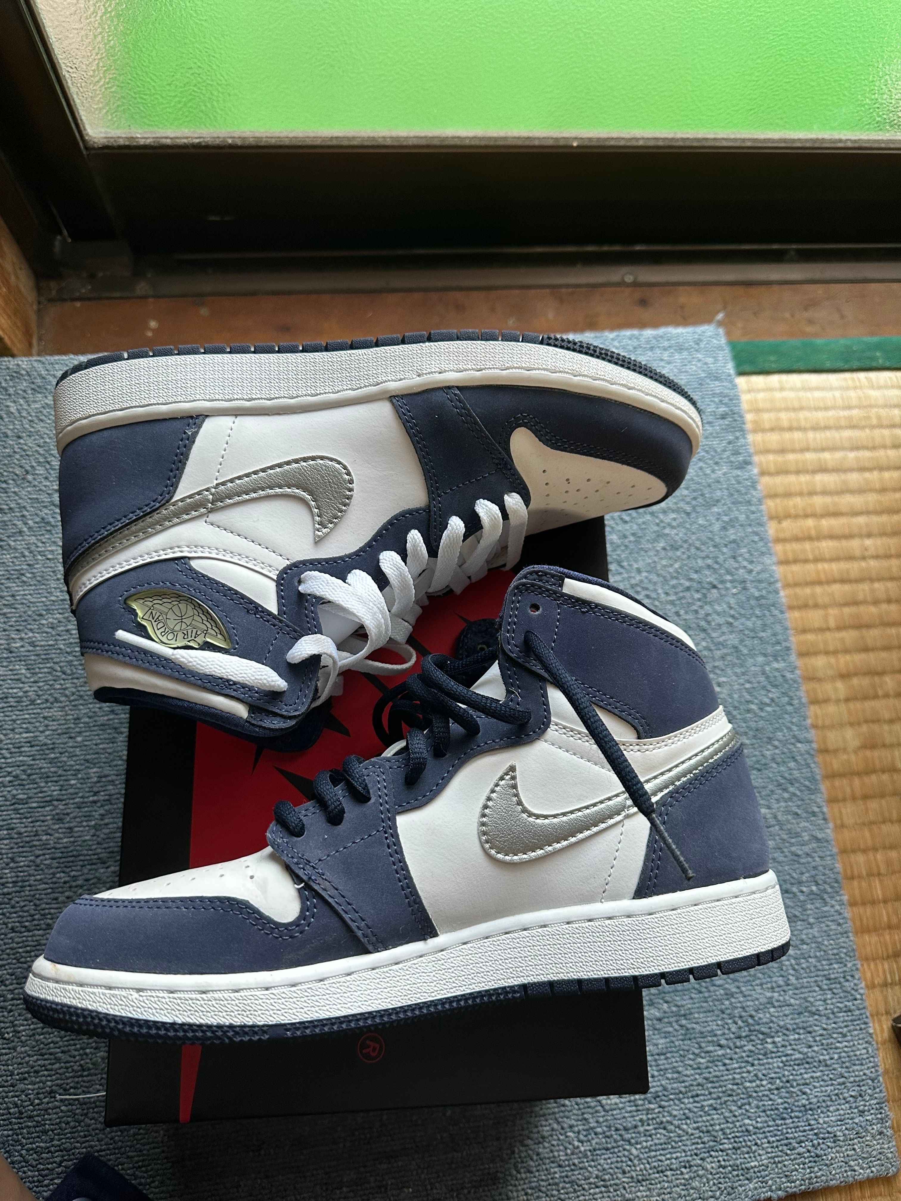 Nike GS Air Jordan 1 High OG CO.JP "Midnight Navy" (2020)(ブリーフケースなし)