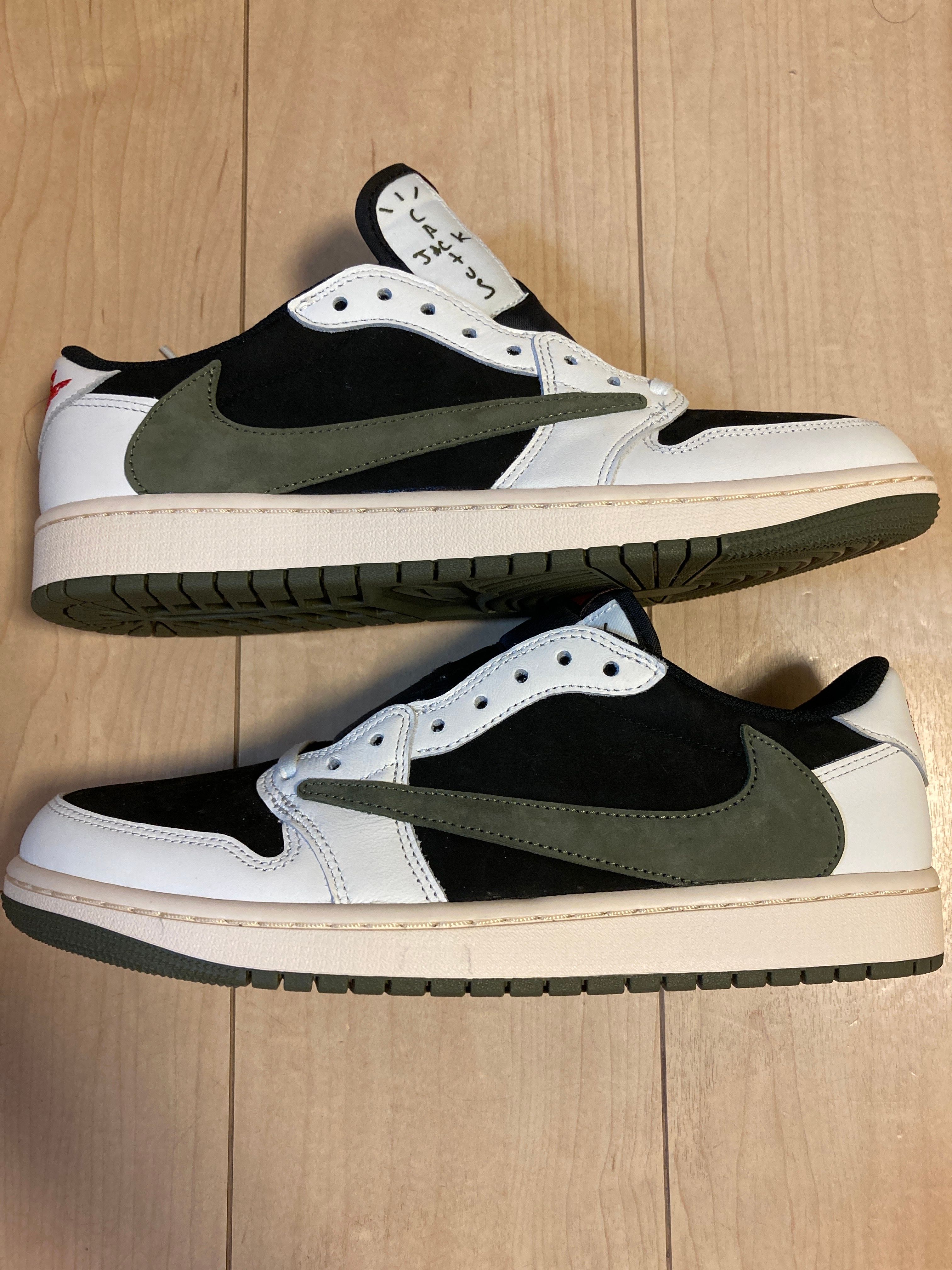 Travis Scott × Nike Women's Air Jordan 1 Low OG "Medium Olive"