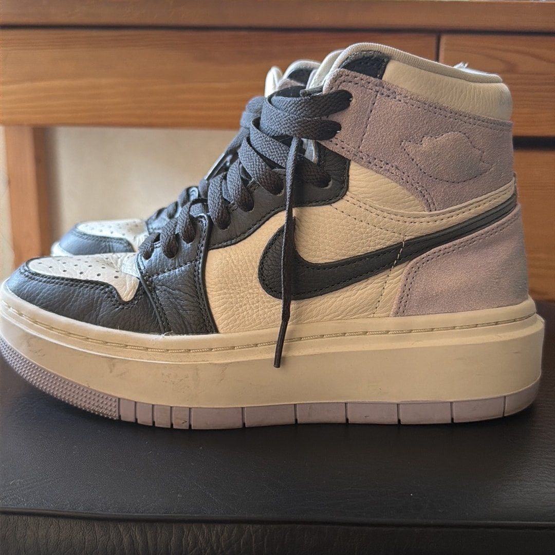 Nike Women's Air Jordan 1 High Elevate "Titanium/Dark Smoke Gray"