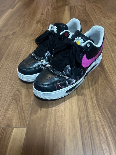 PEACEMINUSONE × Nike Air Force 1 Low '07 Para-Noise 3.0 "Black and Multi-Color" / G-DRAGON