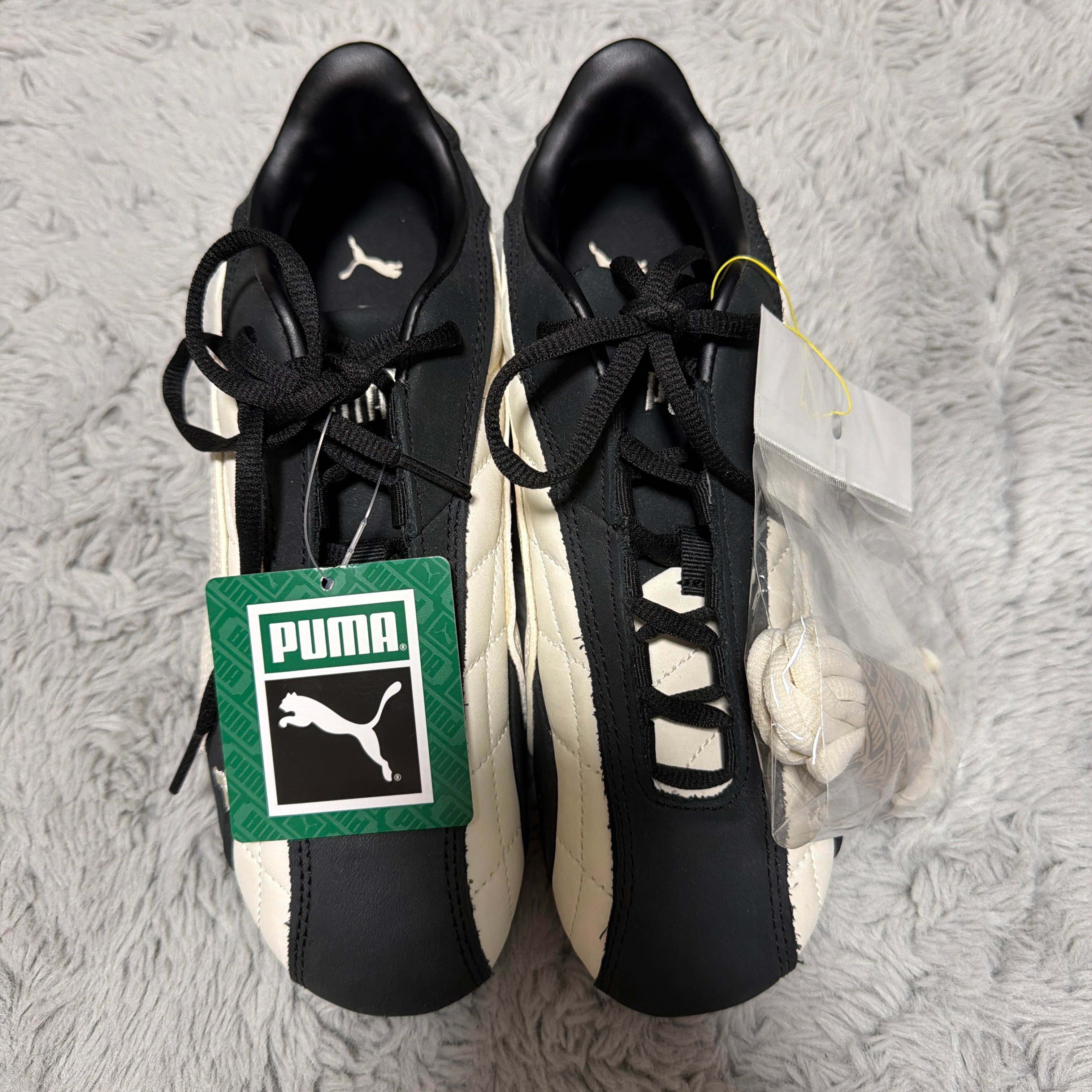 Puma Speedcat Plus Quilted "PUMA Black/Frosted Ivory"