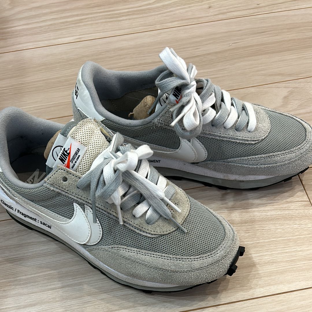 Fragment × sacai × Nike LD Waffle "Light Smoke Grey"
