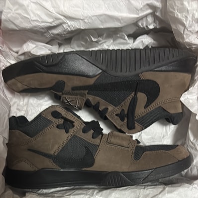 Travis Scott × Nike Jordan Jumpman Jack TR CJ1 T-Rexx "Black and Dark Mocha"