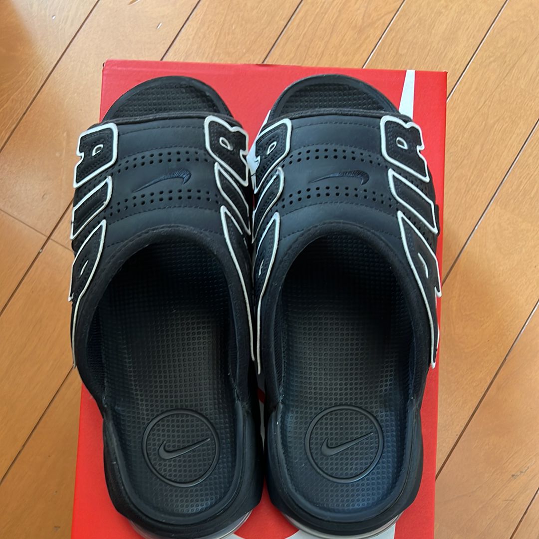 Nike Air More Uptempo Slide "Black" (DV2132-001/DV2137-001)