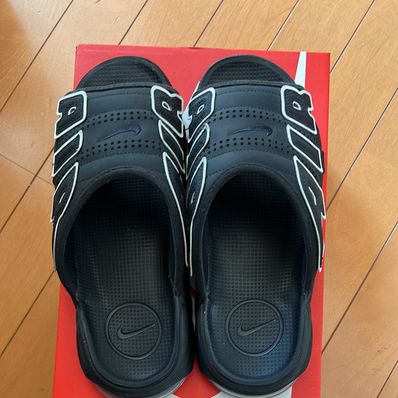 Nike Air More Uptempo Slide "Black" (DV2132-001/DV2137-001)