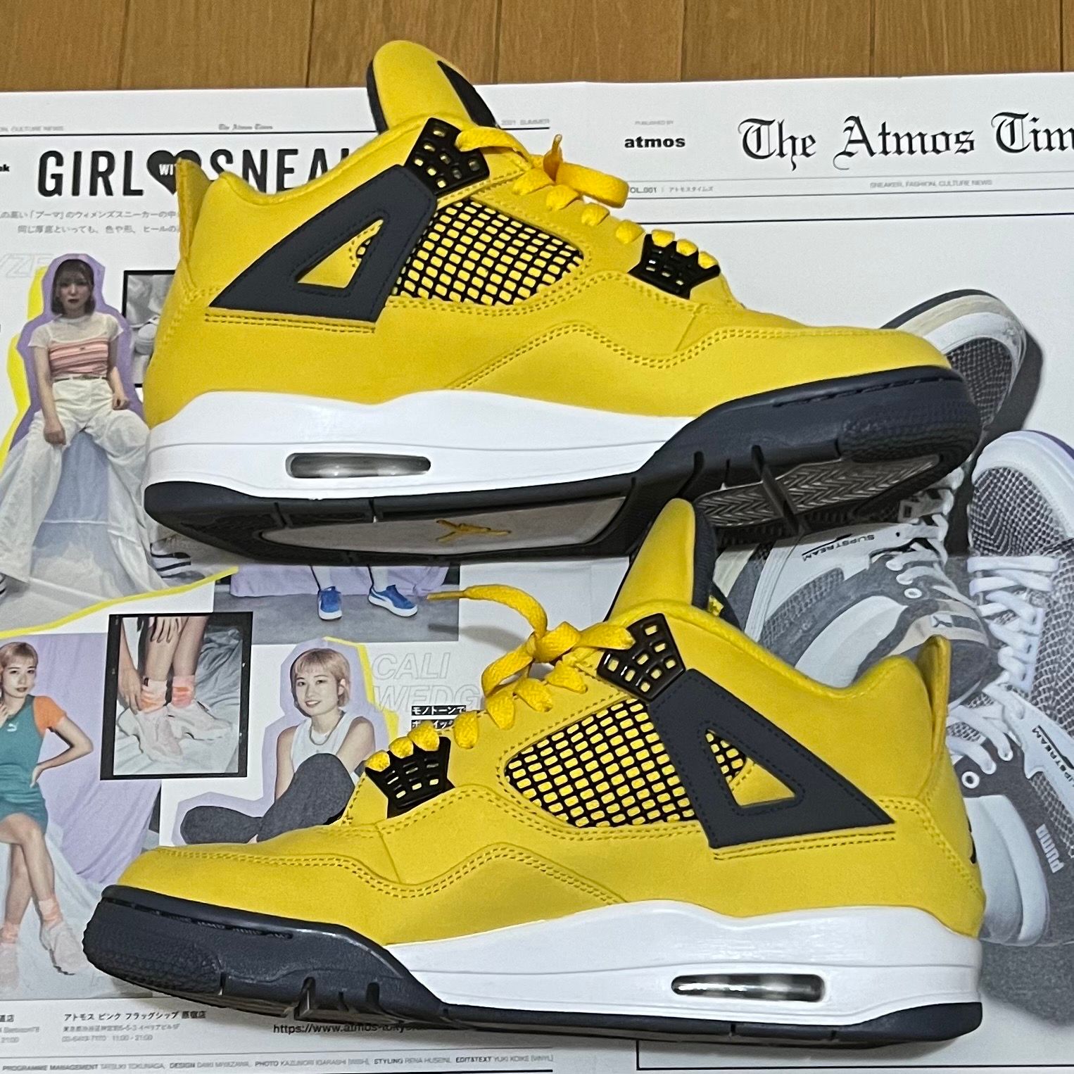 Nike Air Jordan 4 "Tour Yellow"
