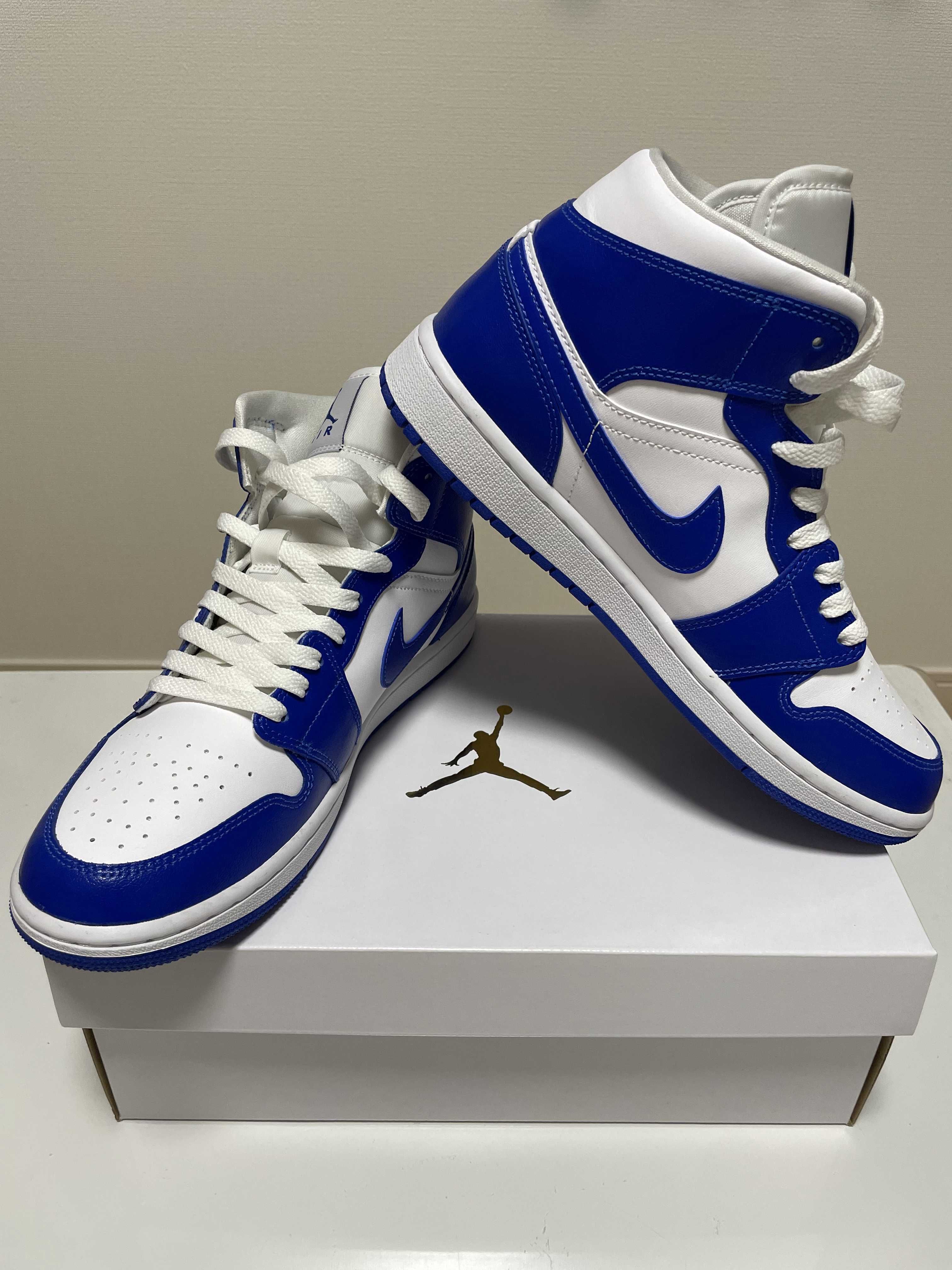 Nike Women's Air Jordan 1 Mid "Kentucky Blue"