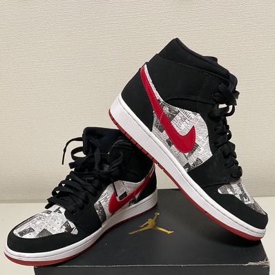 Nike Air Jordan 1 Mid "Newspaper"