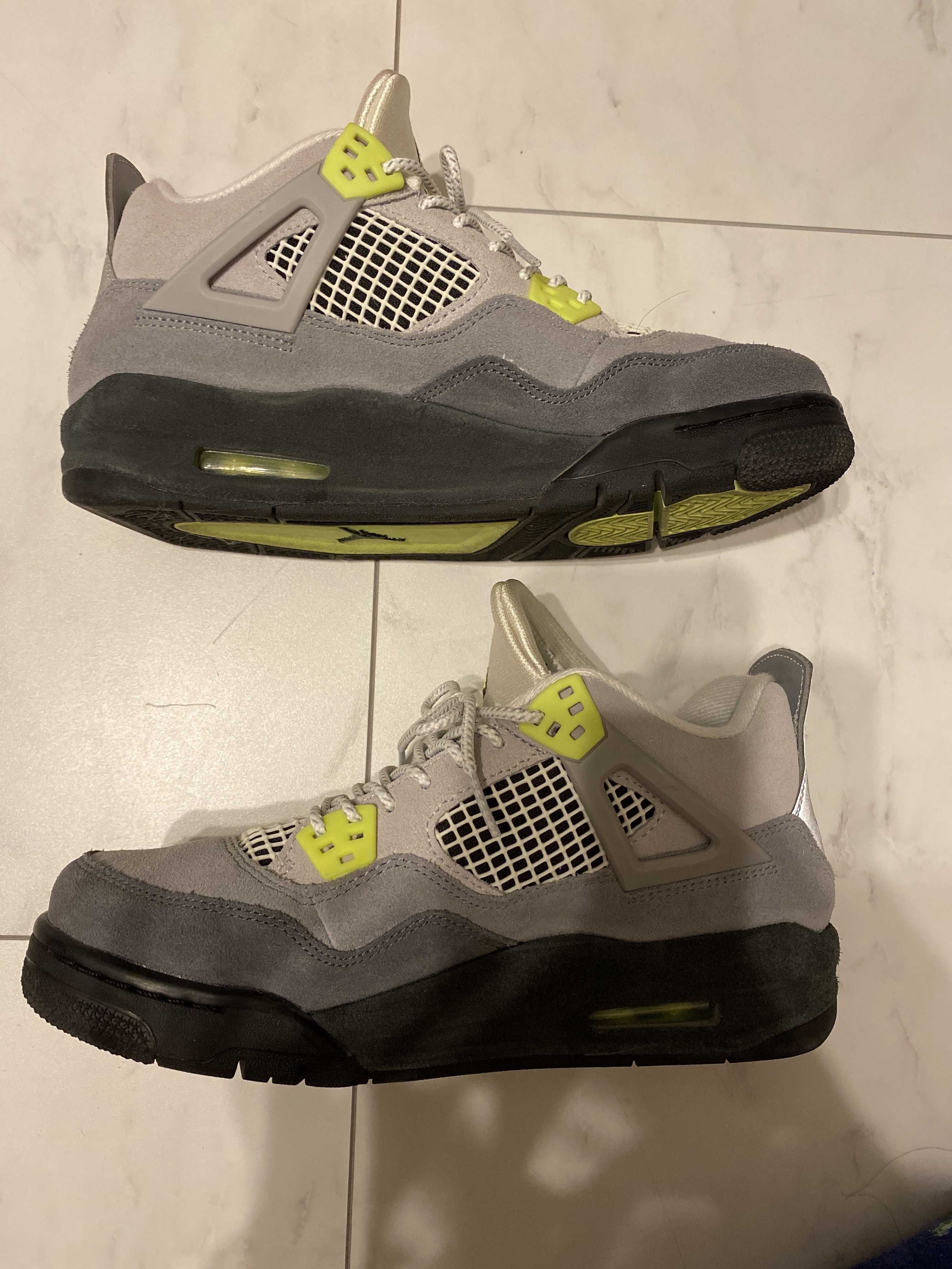 NIKE AIR JORDAN 4 RETRO SE GS "NEON"