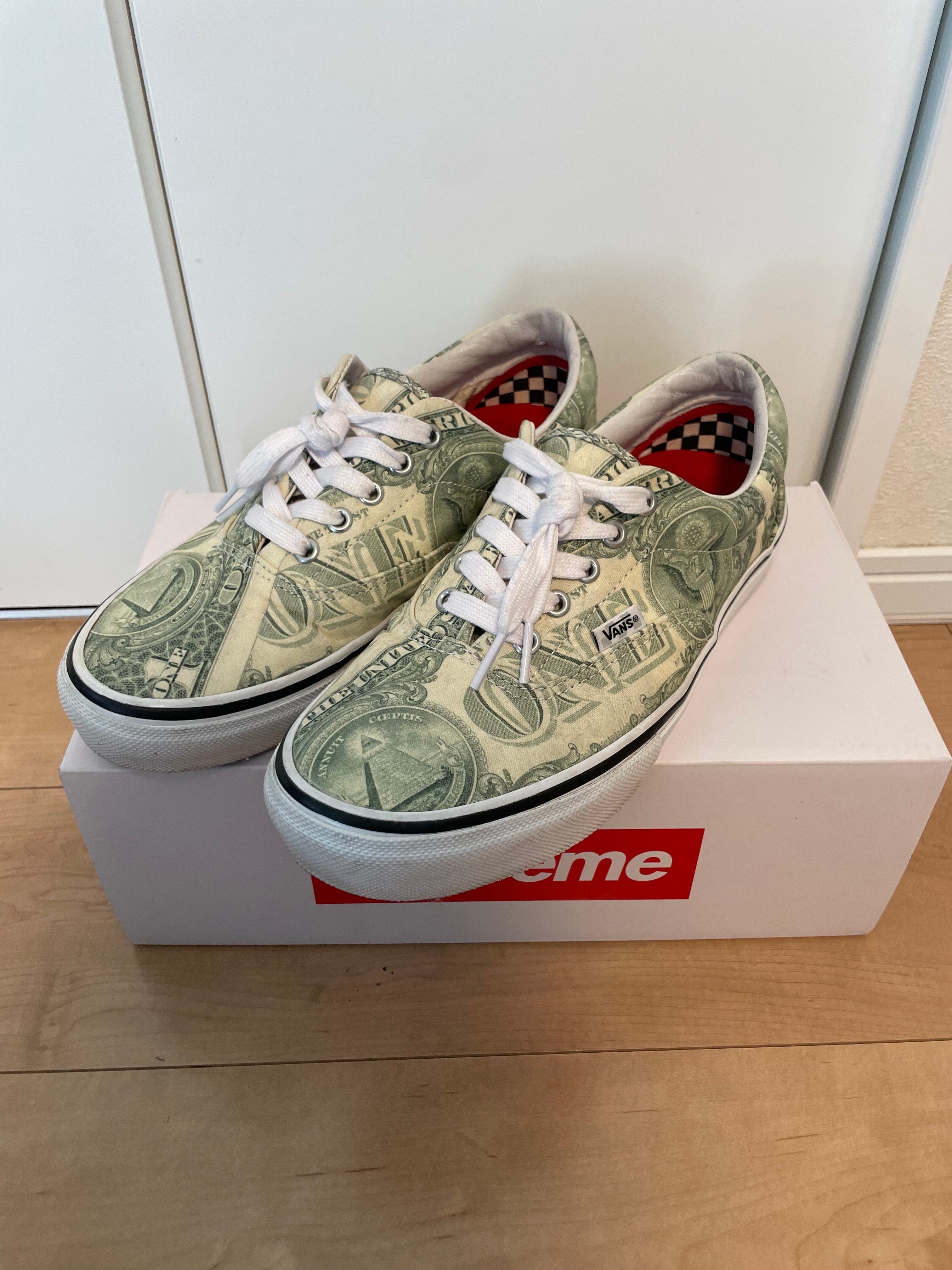 Supreme × Vans Dollar Era "Green"