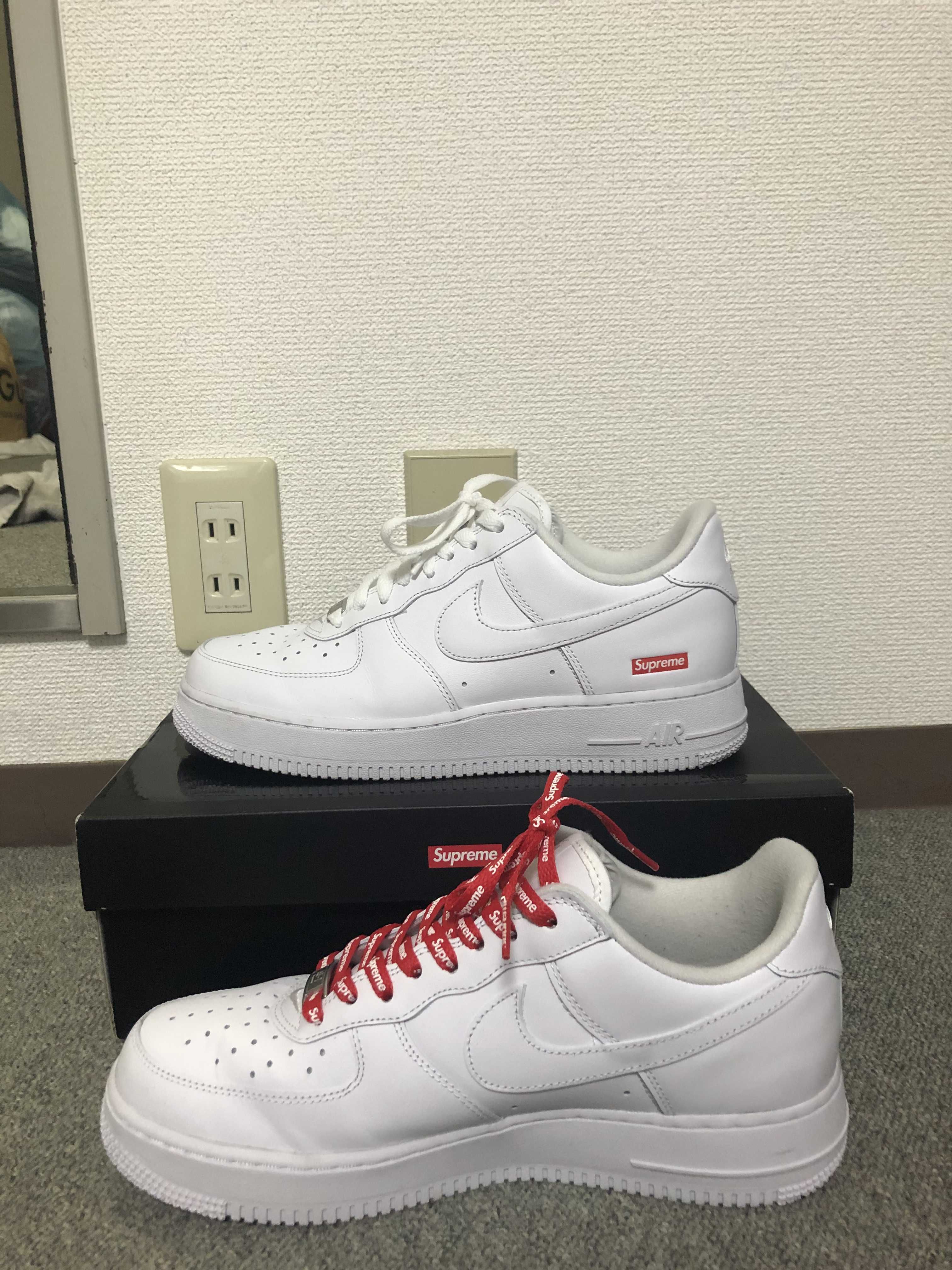 Supreme × Nike Air Force 1 Low "White"