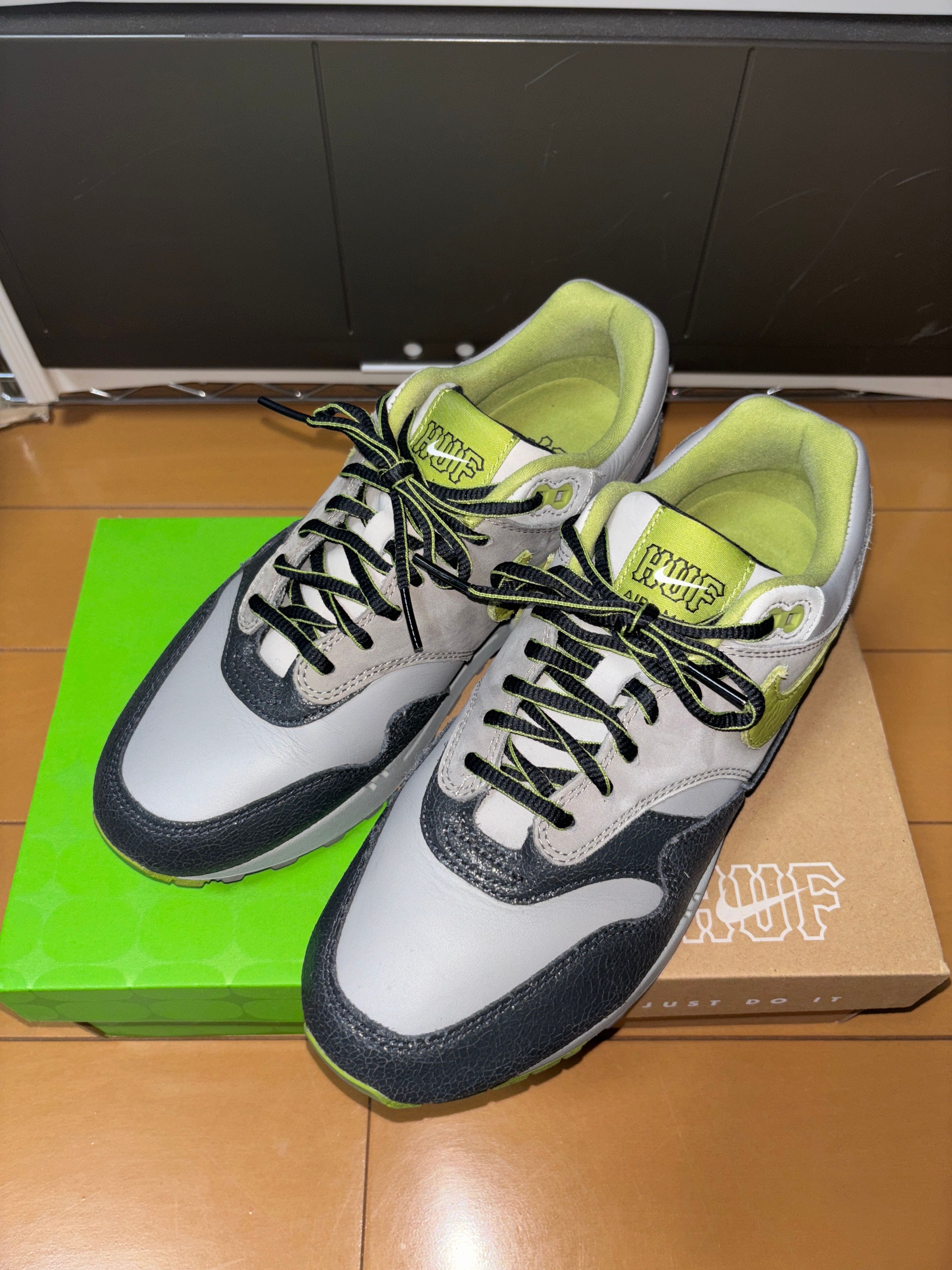 HUF × Nike Air Max 1 "Anthracite and Medium Grey"