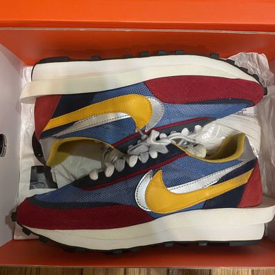 sacai × Nike LDV Waffle "Red/Blue"