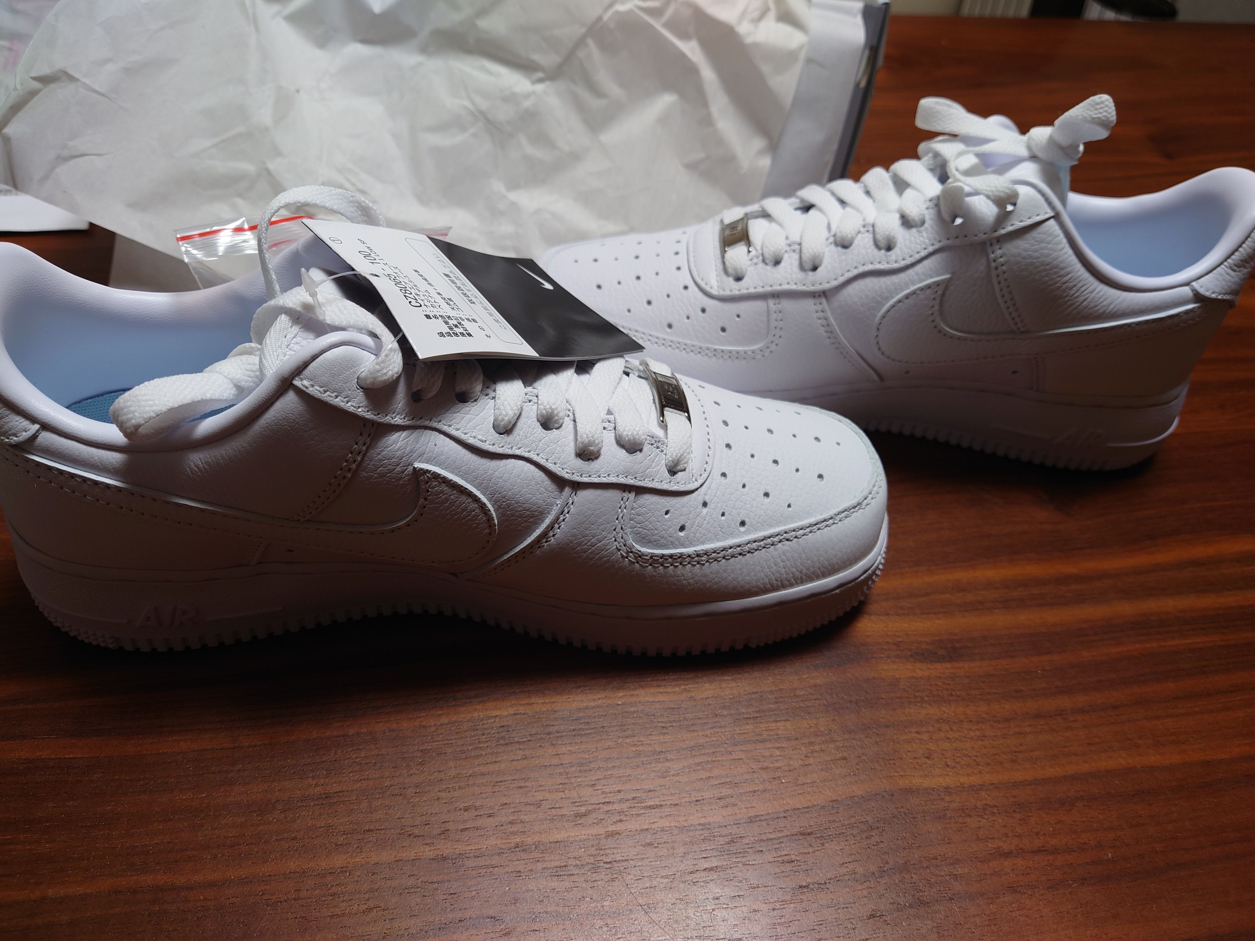 Drake NOCTA × Nike Air Force 1 Low "Love You Forver/White"
