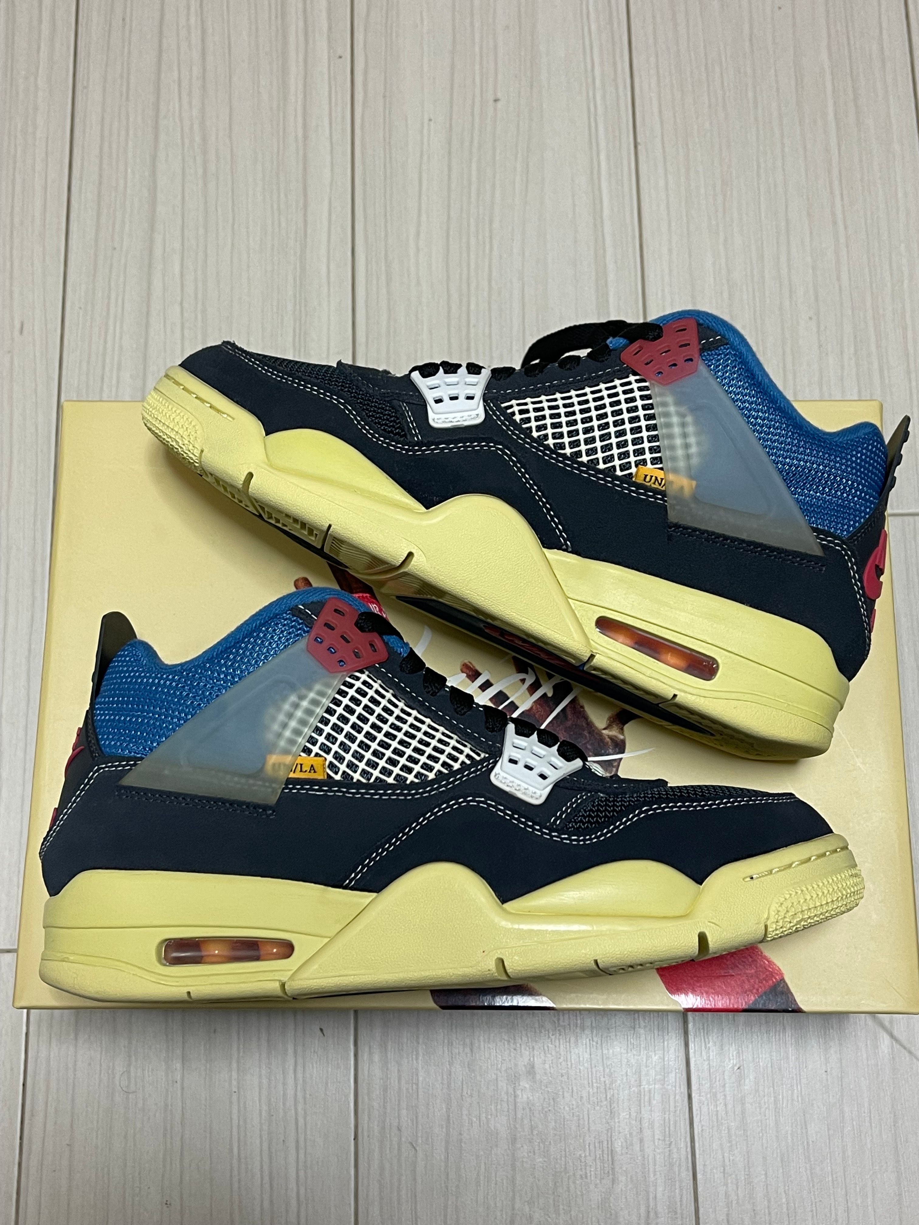 UNION × NIKE AIR JORDAN 4 "OFF NOIR"