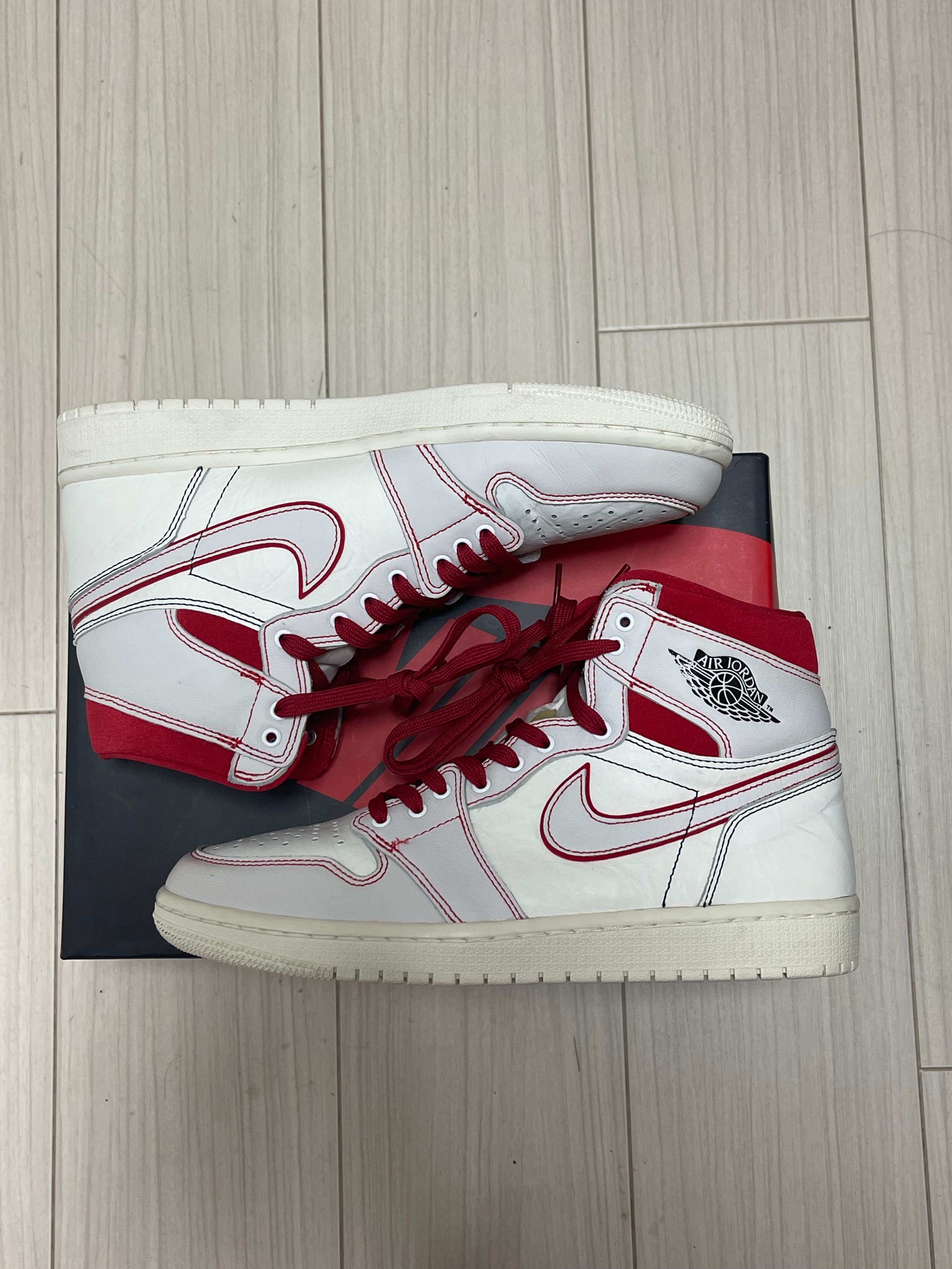 Nike Air Jordan 1 Retro High OG "Sail/University Red"     