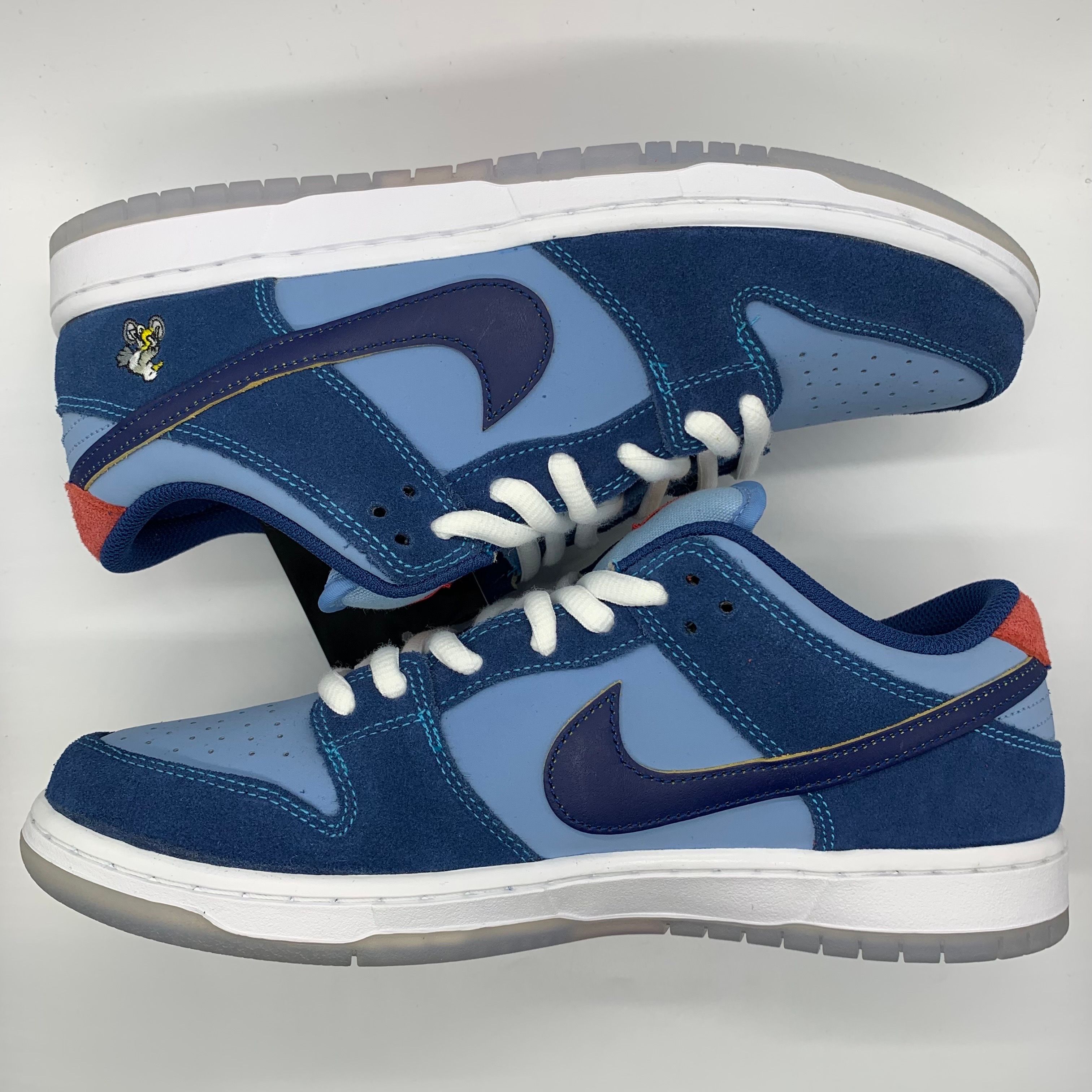 Why So Sad? × Nike SB Dunk Low "Coastal Blue/Speed Yellow-University Red"