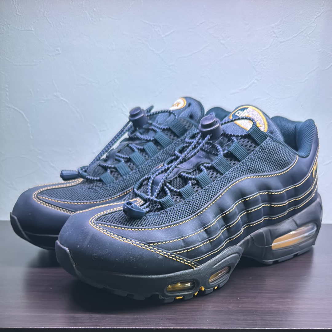 Nike Air Max 95 OG Big Bubble "Obsidian/Varsity Maize"