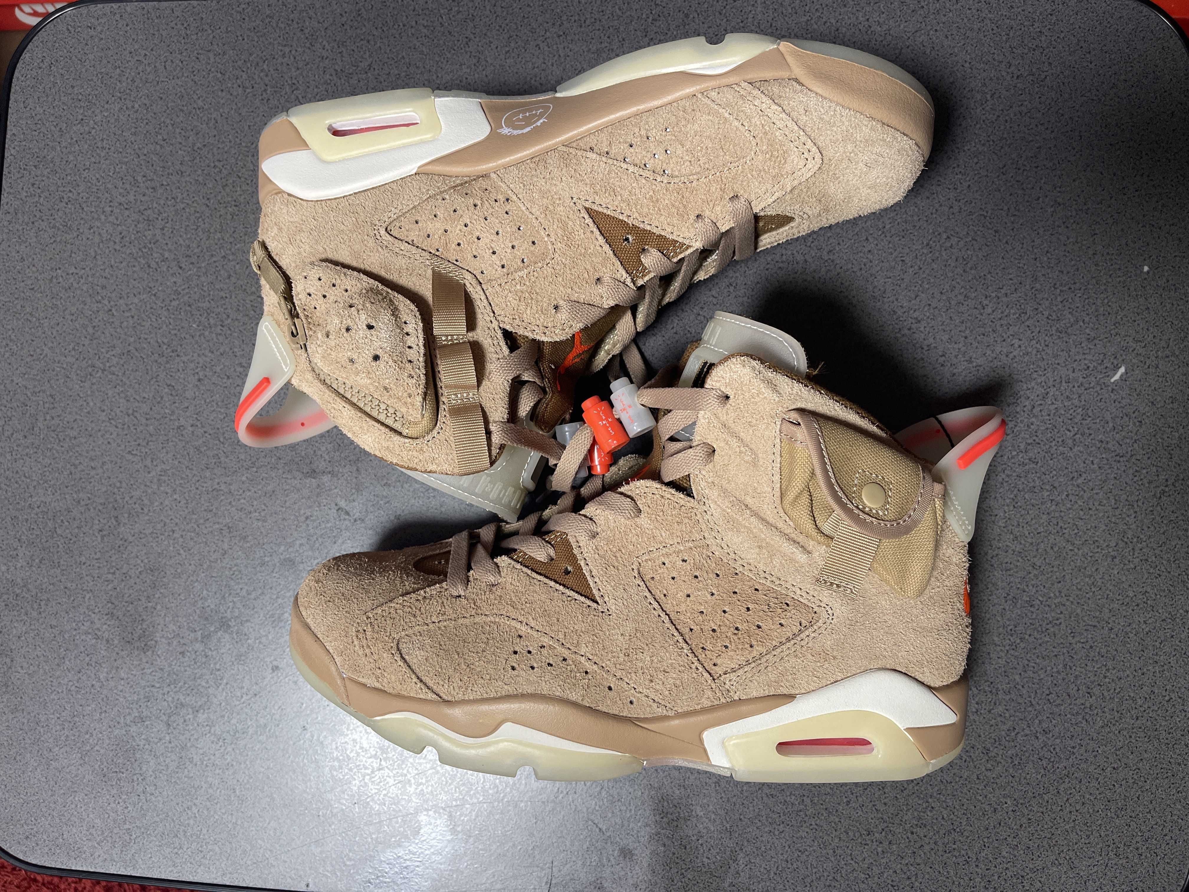 Travis Scott × Nike Air Jordan 6 "British Khaki"