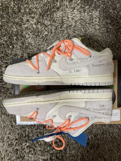 Off-White × Nike Dunk Low 1 of 50 "Lot.19"